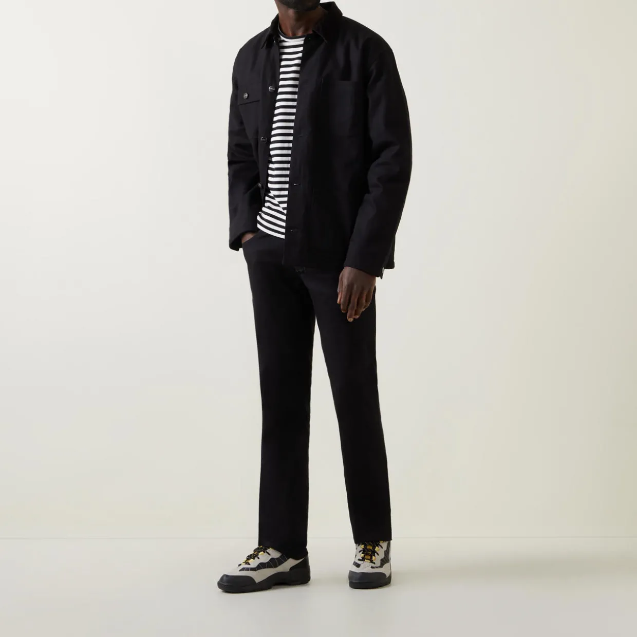 Larkee Mid-Rise Straight Leg Jeans