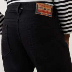 Larkee Mid-Rise Straight Leg Jeans