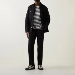 Larkee Mid-Rise Straight Leg Jeans