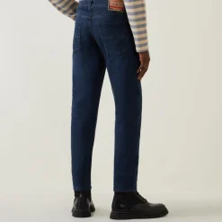 Larkee-Beex Mid-Rise Tapered Jeans