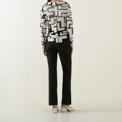 Laser-Cut Leatherette Jacket