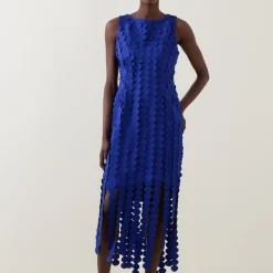 Laser-Cut Scuba Dress