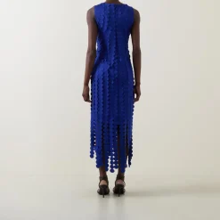 Laser-Cut Scuba Dress