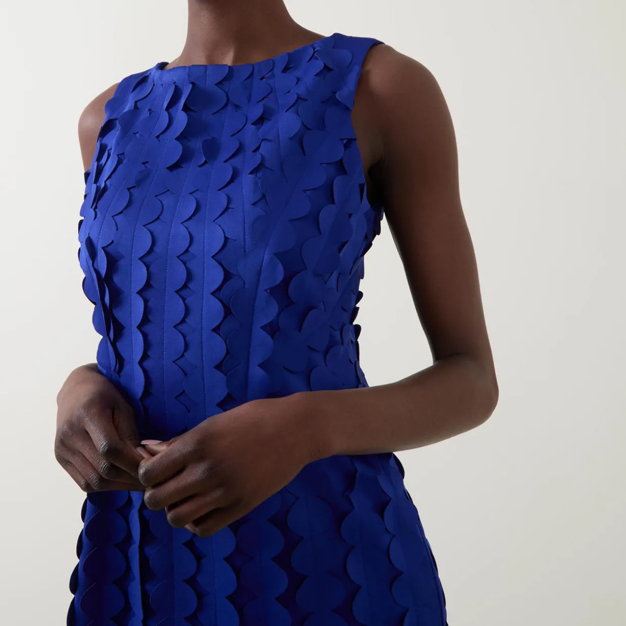 Laser-Cut Scuba Dress
