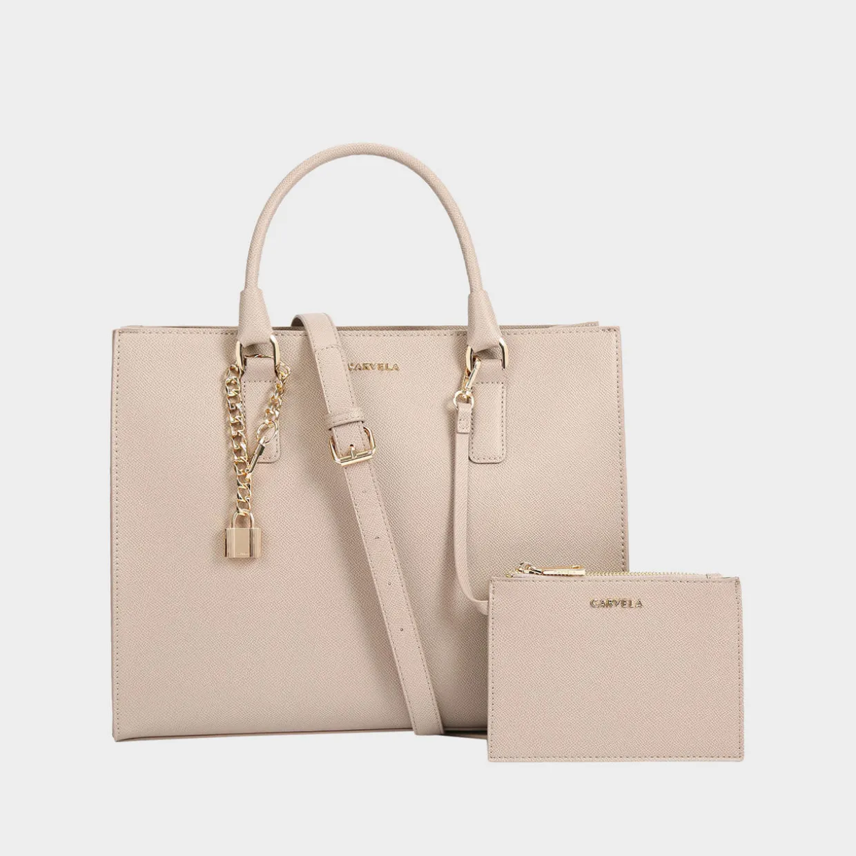 Latte Cross Body Bag