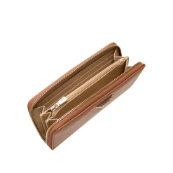 Laurel II Logo Zip-Around Maxi Wallet