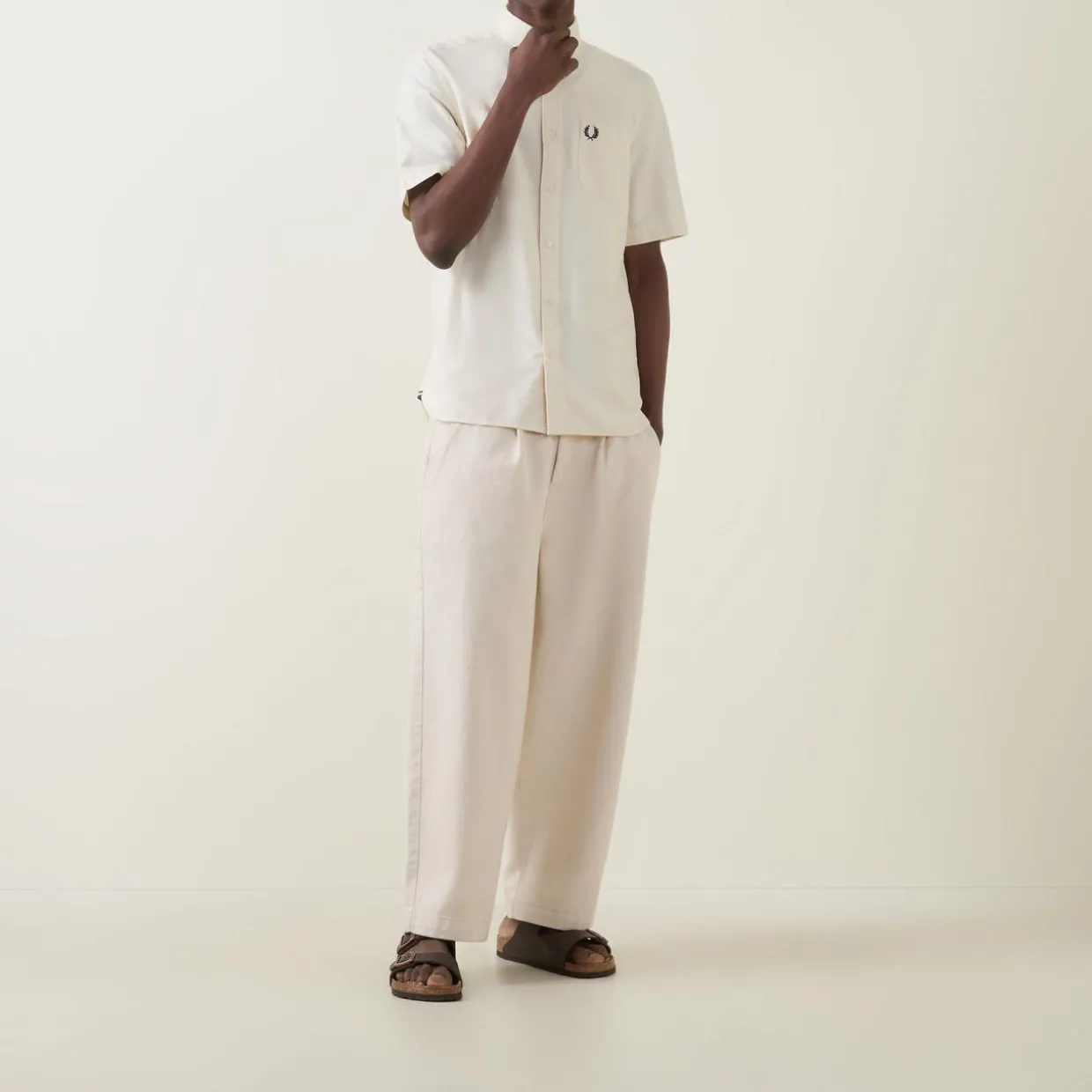 Laurel Wreath Logo Oxford Shirt