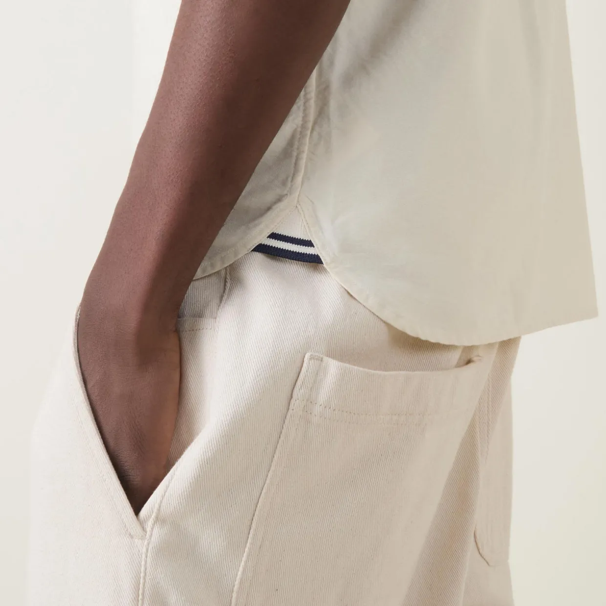 Laurel Wreath Logo Oxford Shirt