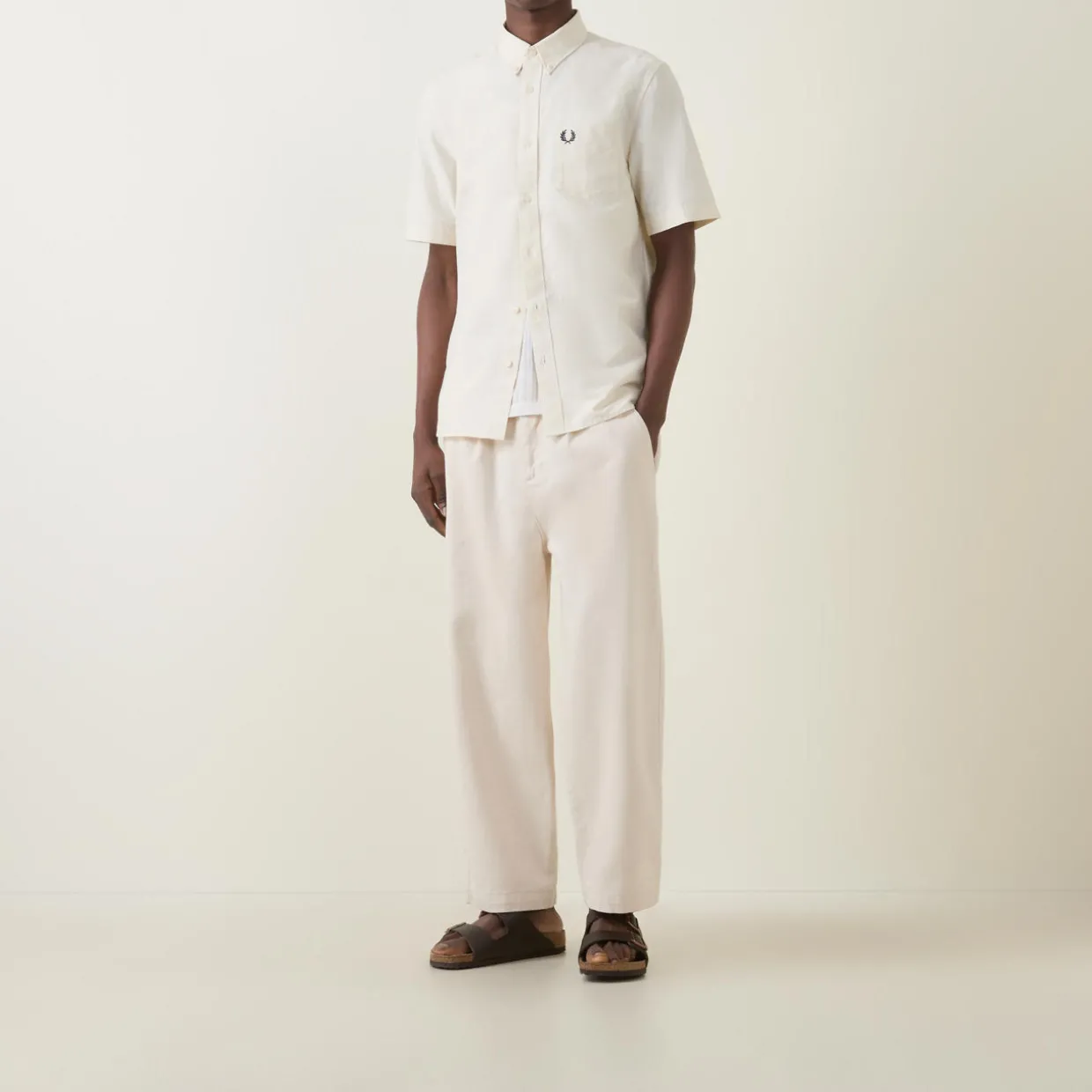 Laurel Wreath Logo Oxford Shirt