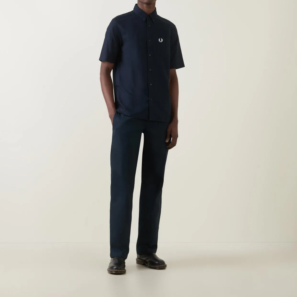 Laurel Wreath Logo Oxford Shirt