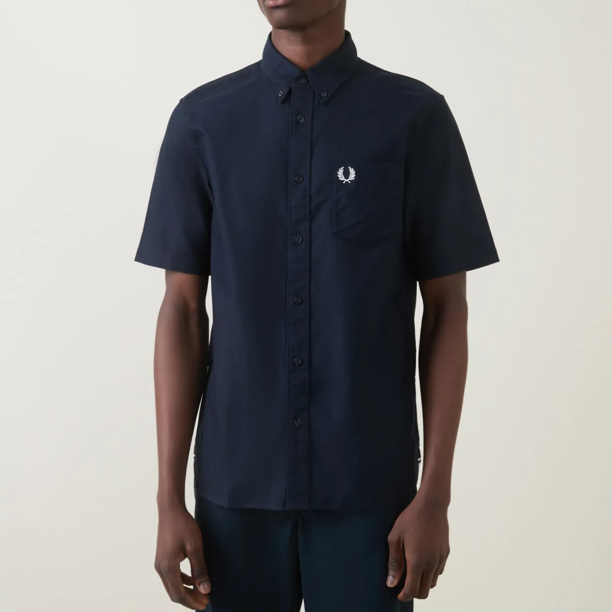 Laurel Wreath Logo Oxford Shirt