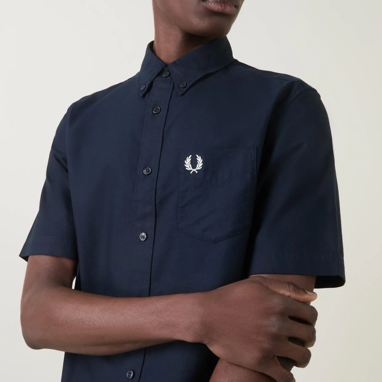 Laurel Wreath Logo Oxford Shirt