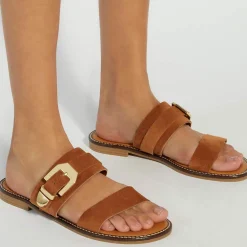 Lawe Double Strap Sandals