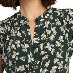 Layla Floral Flared Mini Shirt Dress