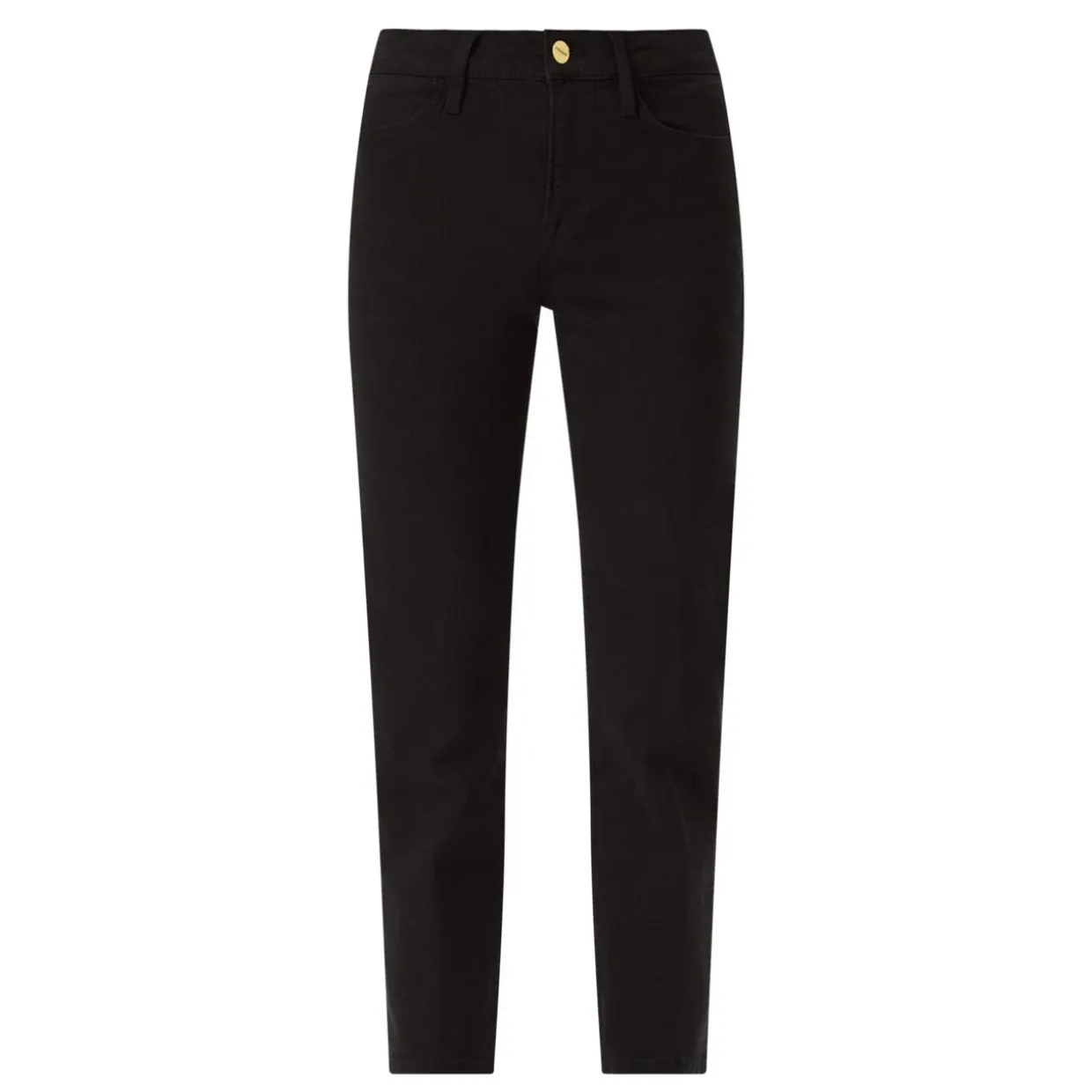Le High Rise Slim Fit Straight Leg Jeans