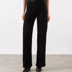 Le Slim Palazzo Wide-Leg Jeans
