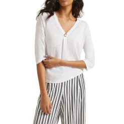 Leah Linen Top