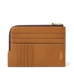 Leather Zipped Travel Wallet