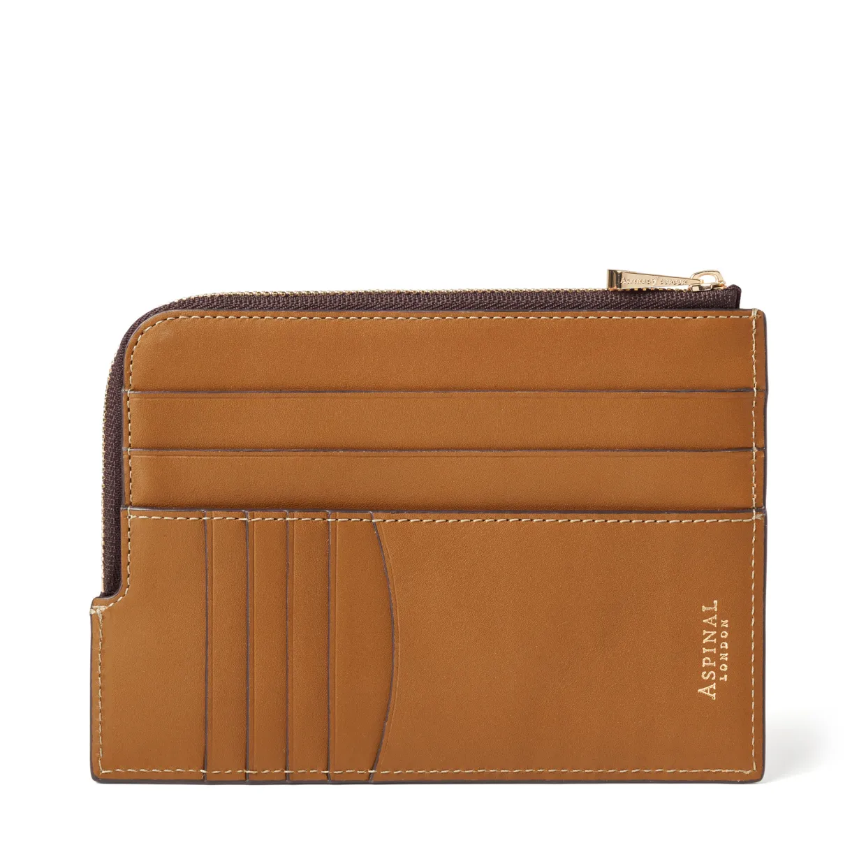 Leather Zipped Travel Wallet