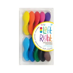 Left Right Crayon Set