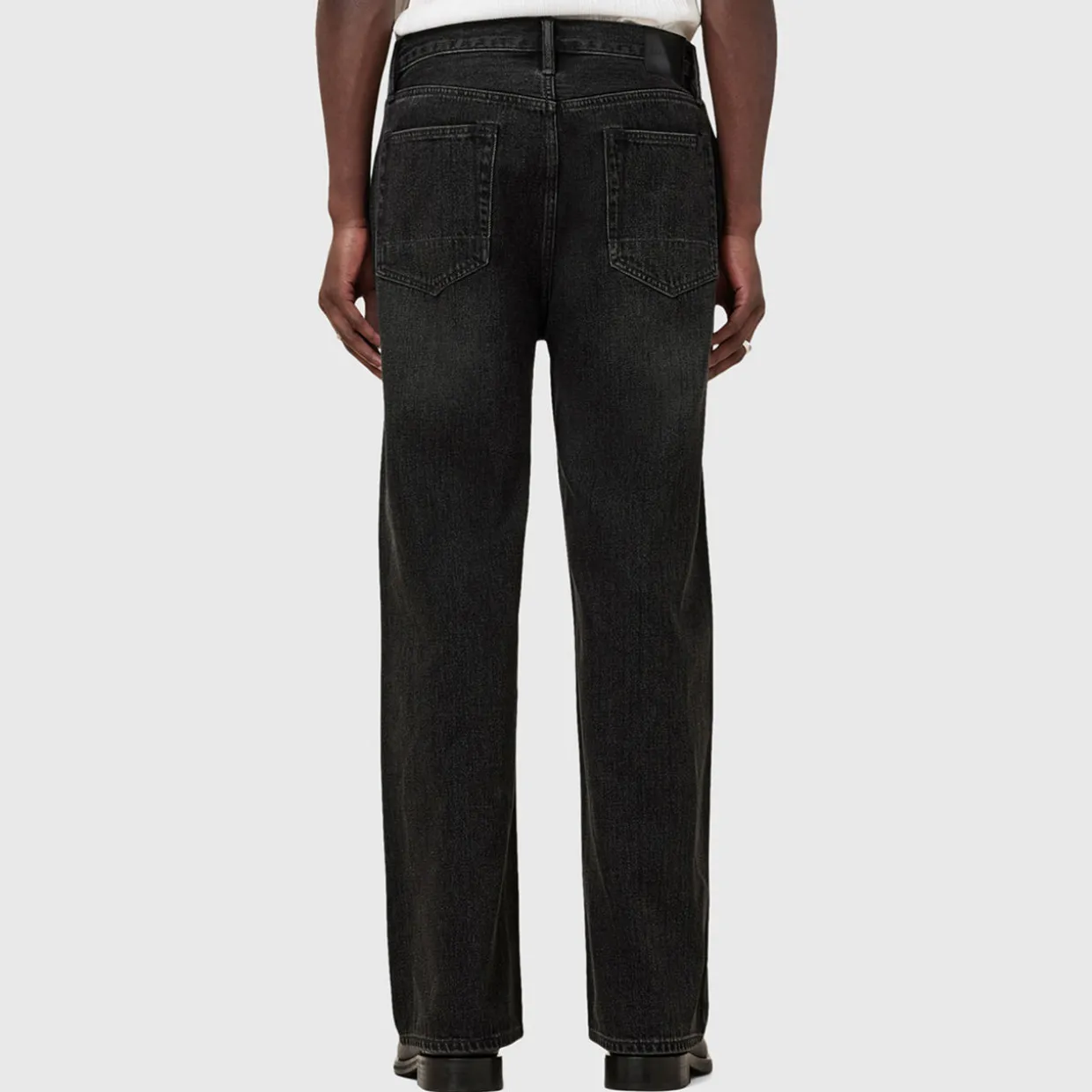 Lenny Washed Straight Leg Jeans