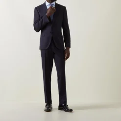 Lenon Solid Suit Trousers