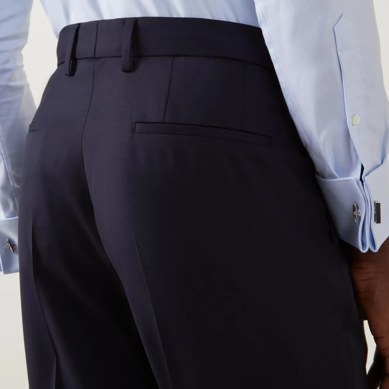 Lenon Solid Suit Trousers