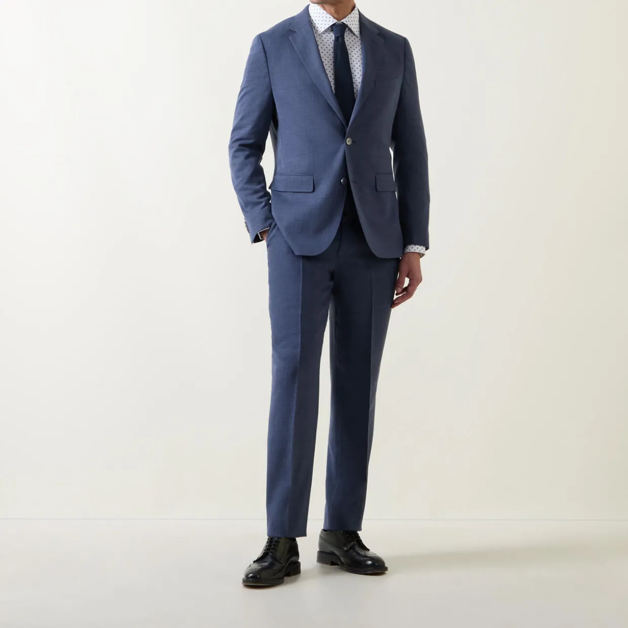 Leon Structure Suit Trousers