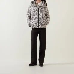Leopard Puffer Jacket