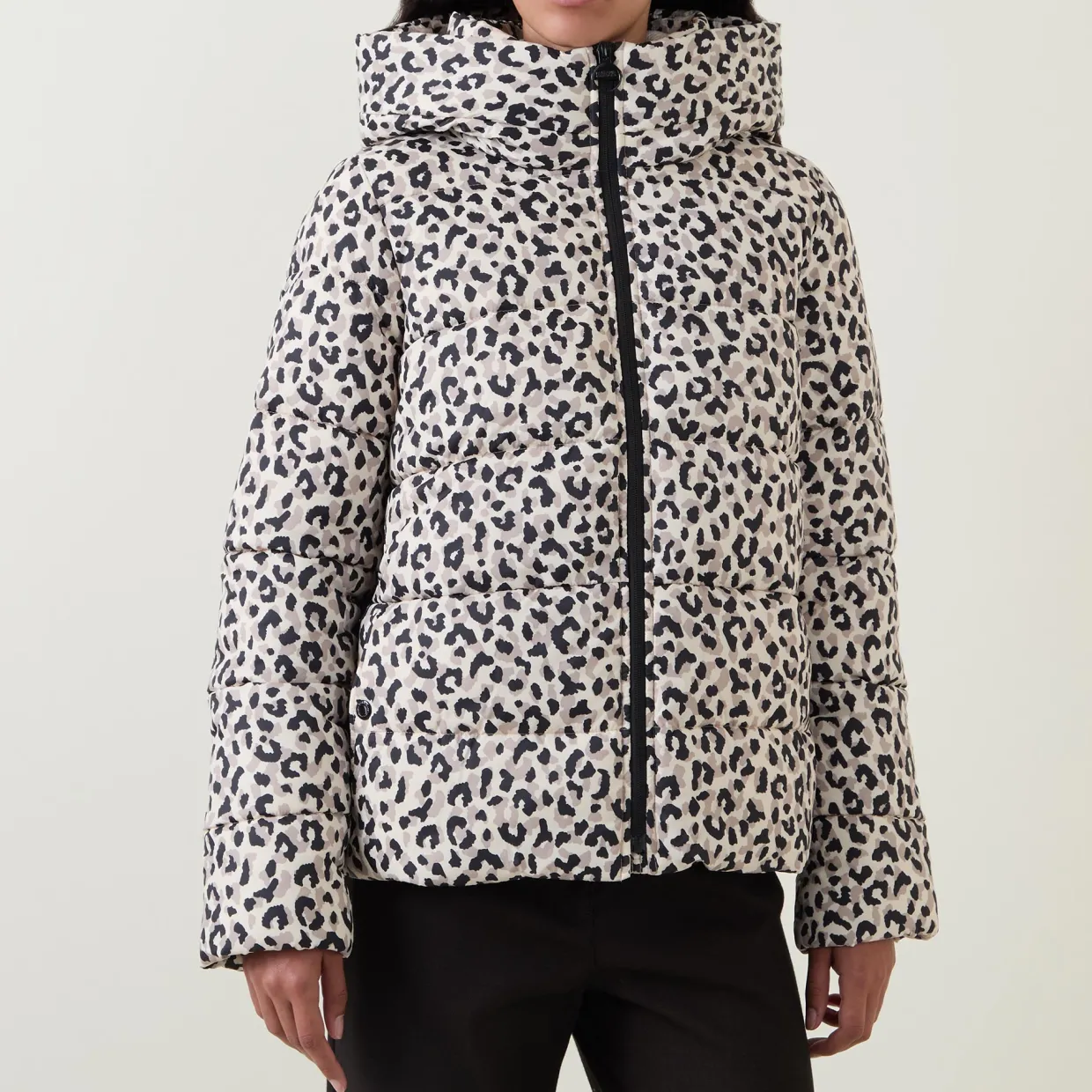 Leopard Puffer Jacket