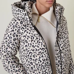 Leopard Puffer Jacket