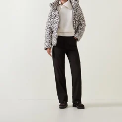 Leopard Puffer Jacket