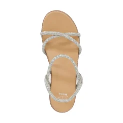 Levia Diamanté Crossover Sandals