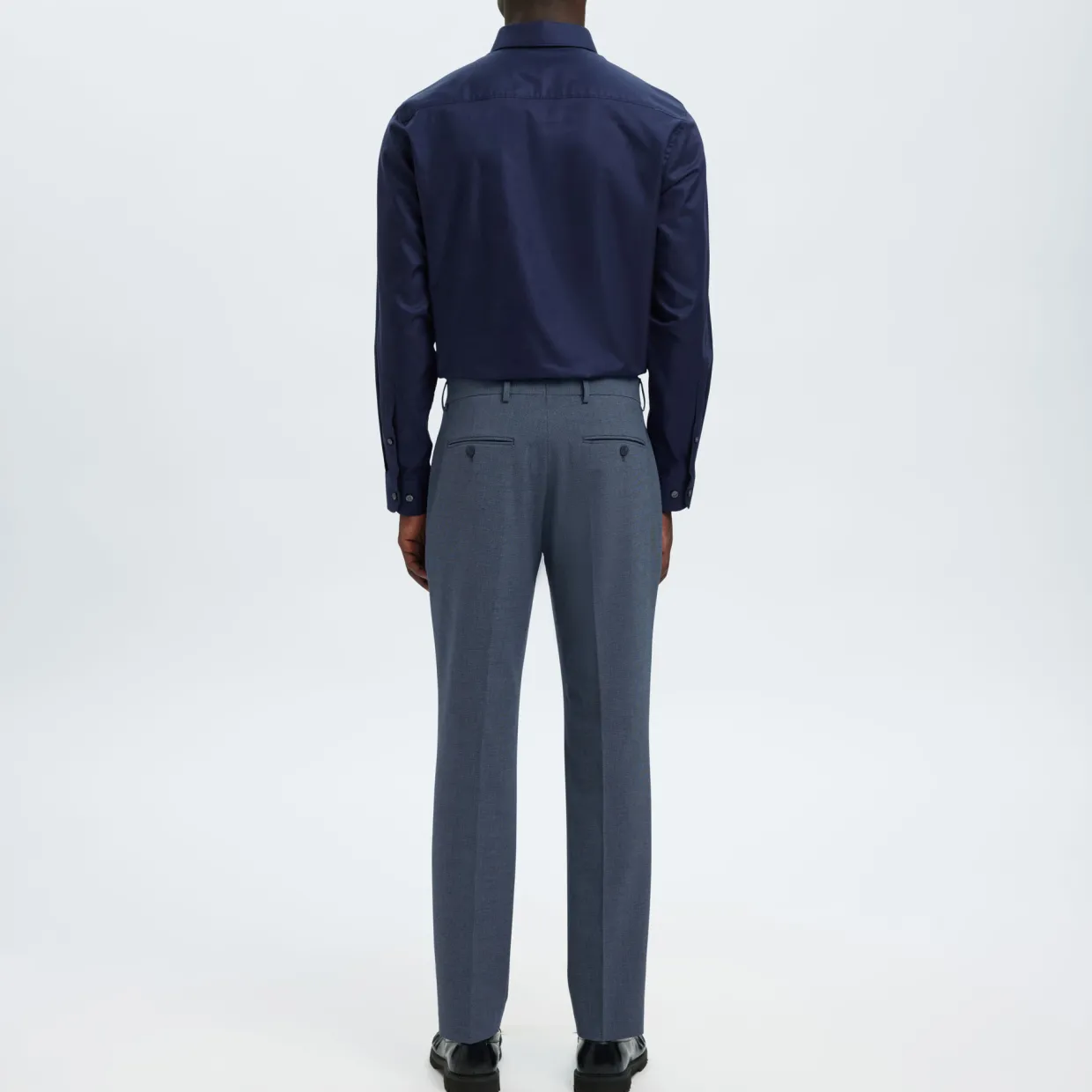 Liam Checked Tailored Suit Trousers