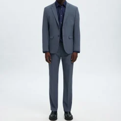 Liam Checked Tailored Suit Trousers