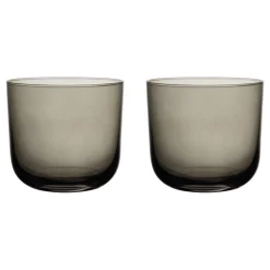 Like Smoke Water Glass, Set of Two