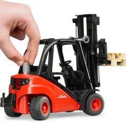 Linde Fork Lift H30D & 2 Pallets Playset