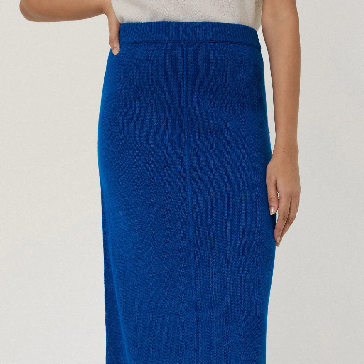 Linen Knitted Skirt