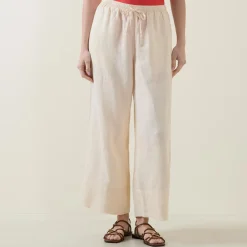 Linen Palazzo Trousers
