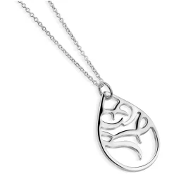 Lir Teardrop Pendant Necklace
