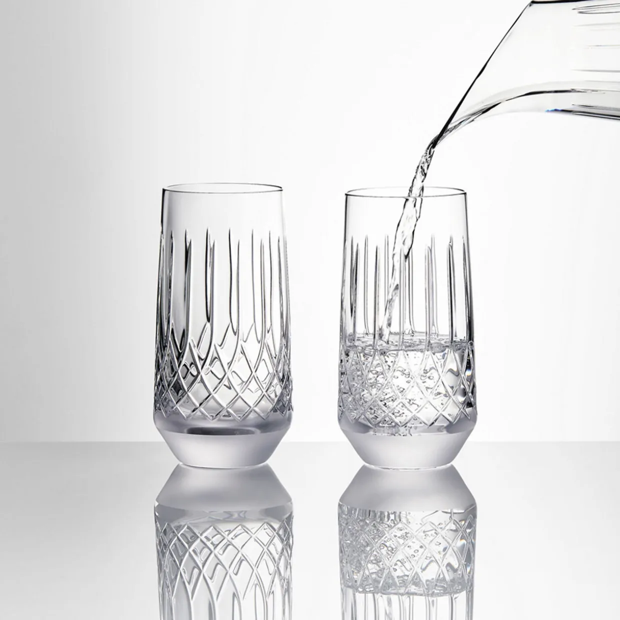 Lismore Arcus Highball Glass Set of Two