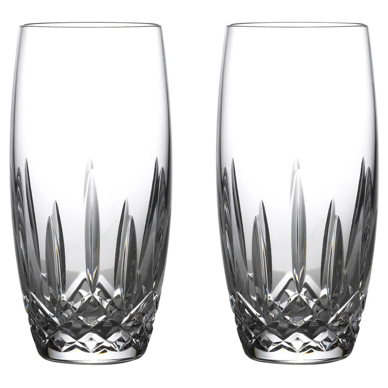 Lismore Nouveau Beer Glass Pair