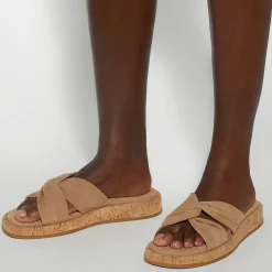 Lita Knotted Wedge Sandals