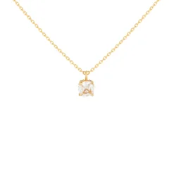 Little Luxuries Square Pendant Necklace