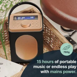 Little Shelford Portable Radio Black