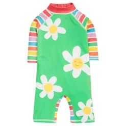 Little Sun Floral Striped Safe Suit