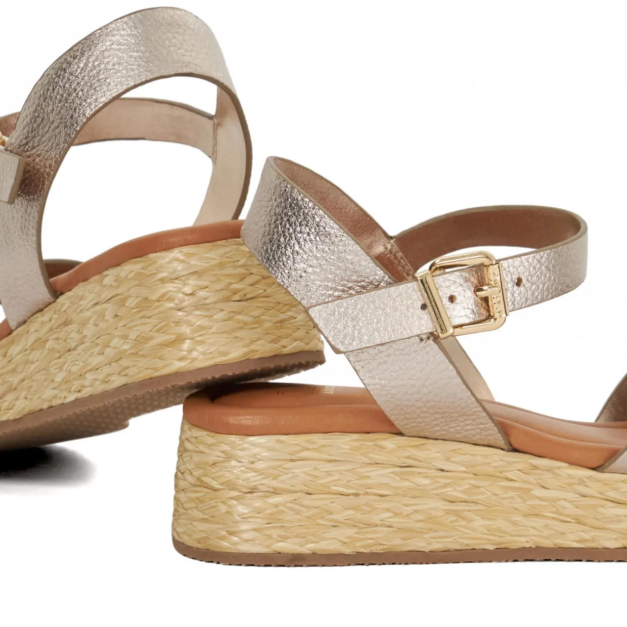 Littleton Raffia Flatform Sandals