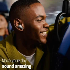 Live Flex 3 Noise Cancelling Earbuds with Charging Case Black