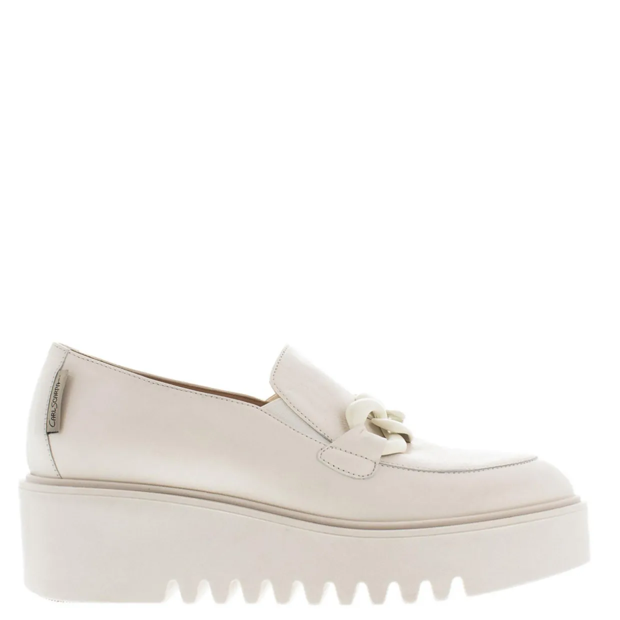 Lizi Chain-Detail Platform Loafers