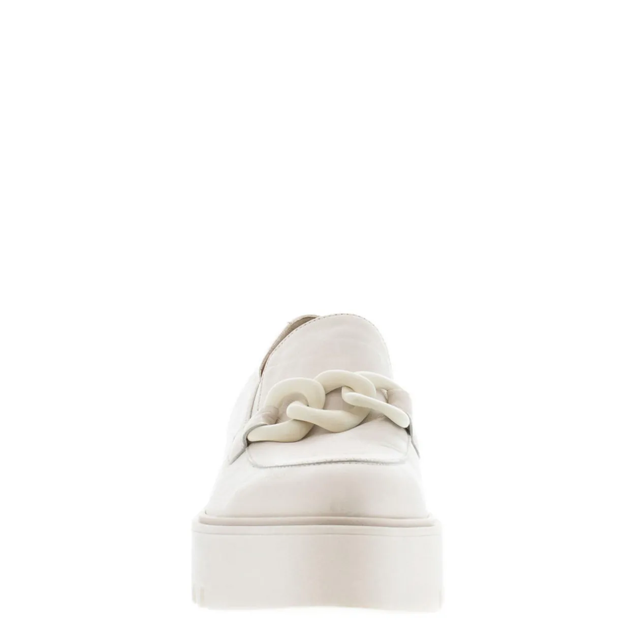 Lizi Chain-Detail Platform Loafers